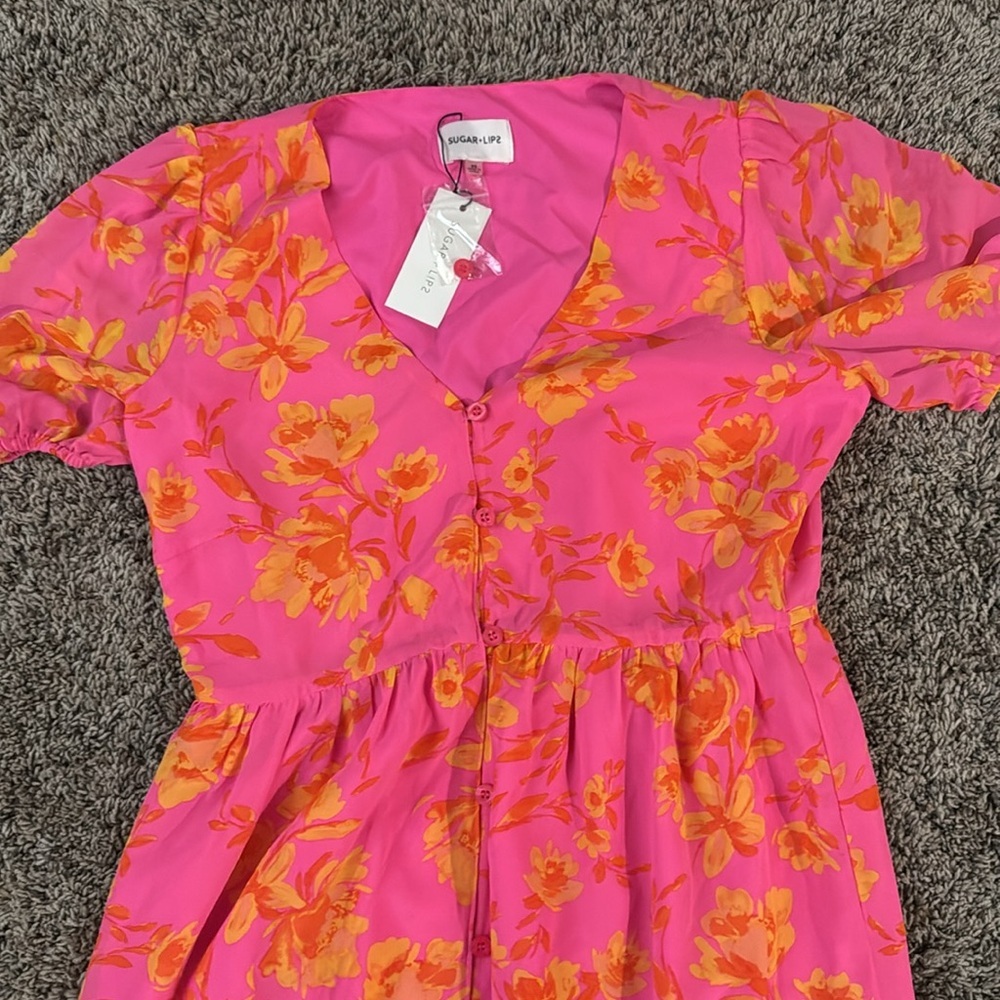 Size xs long short sleeve dress - Picture 2 of 5